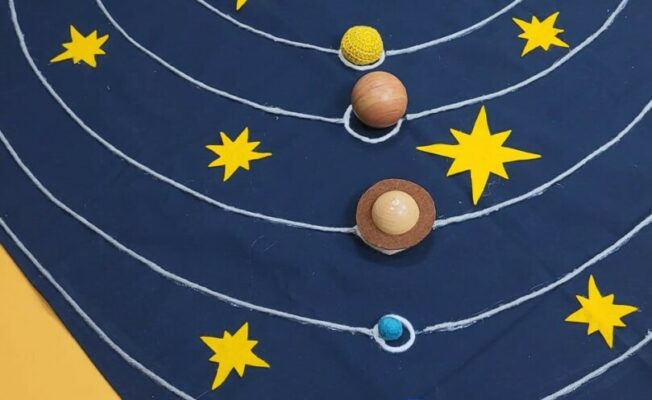 Saules sistēmas planētas pirmsskolā