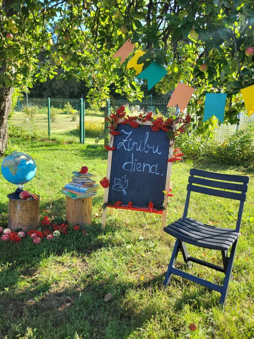 Foto stūrītis Zinību dienai