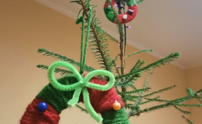 Ziemassvētku rotājums eglītē