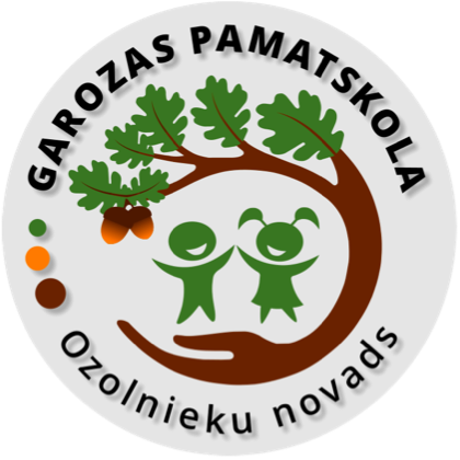 Garozas pamatskolas logo