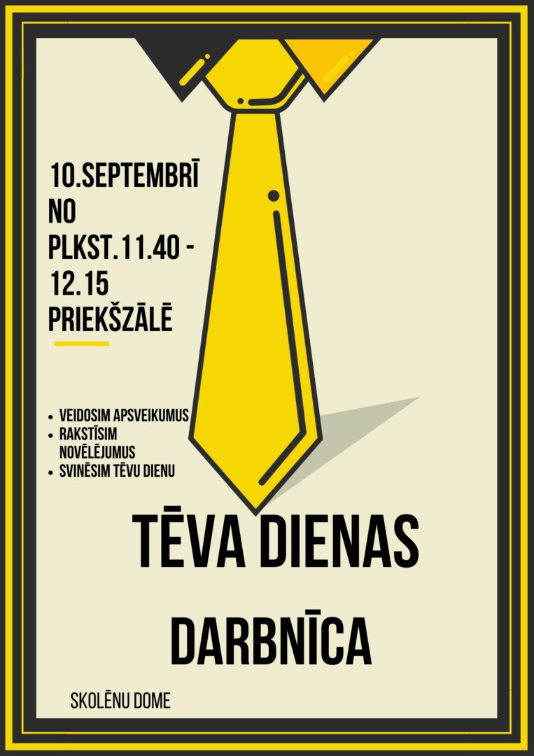 Tēvu diena Garozas pamatskolā