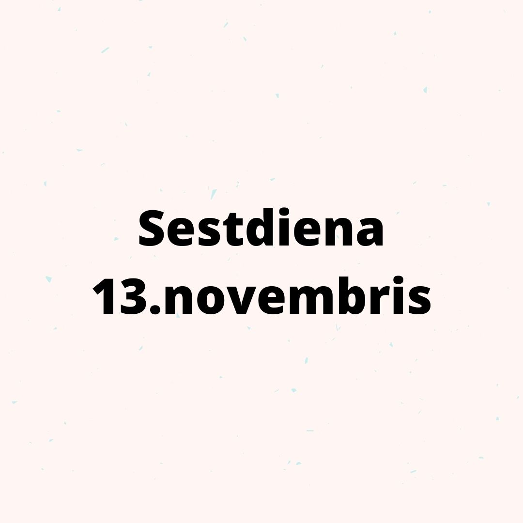 Garozas pamatskolas 13.novembris afiša
