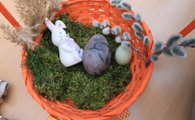 Grozs, zaķis, ola un pūpoli